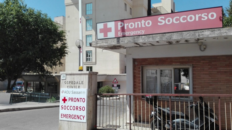 AOU Sassari ingressoProntoSoccorso