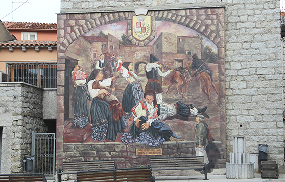 Alà dei Sardi murales