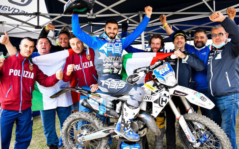 Claudio Spanu campione Italiano Enduro