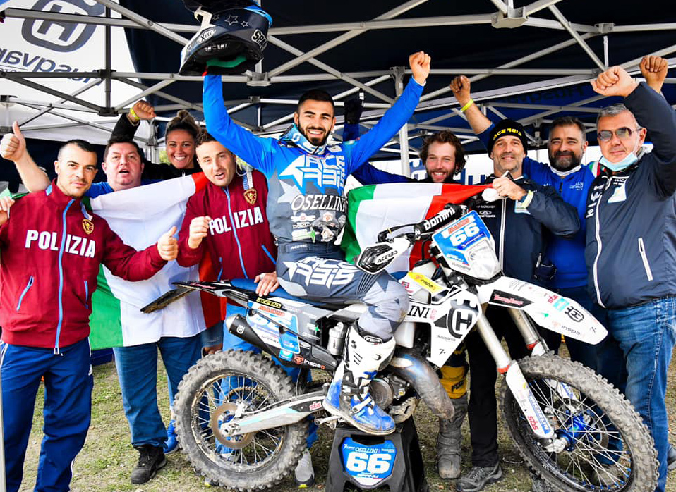 Claudio Spanu campione Italiano Enduro