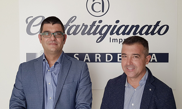 Antonio Matzutzi e Daniele Serra, Presidente e Segretario di Confartigianato Imprese Sardegna