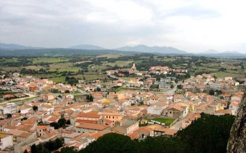 Monti panorama dell'abitato