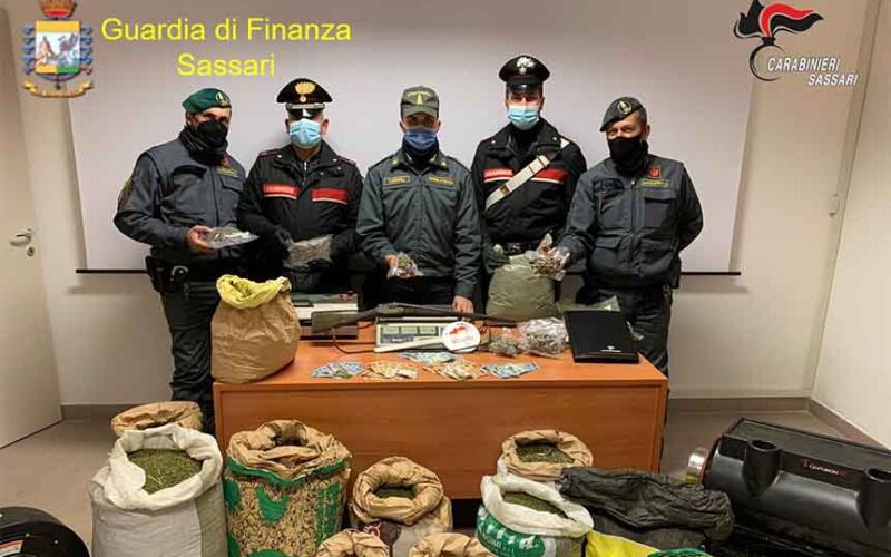 Traffico di droga tra Sassari e Bono