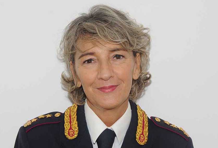 il questore Giusy Stellino