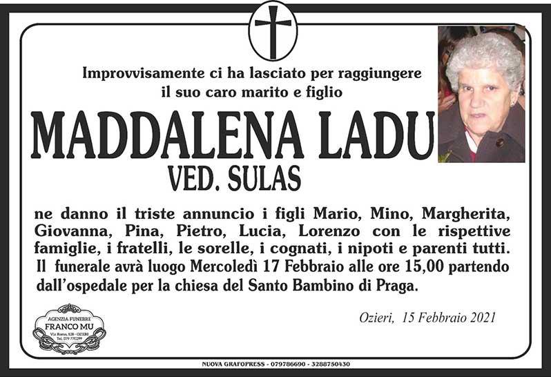 Necro Ozieri 360 Maddalena Ladu Sulas