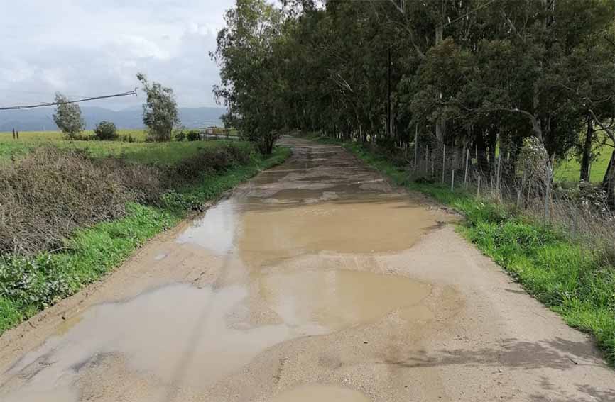 Strada agro Rizzolu Ozieri