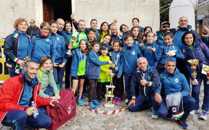 gli atleti dell'atletica ozieri