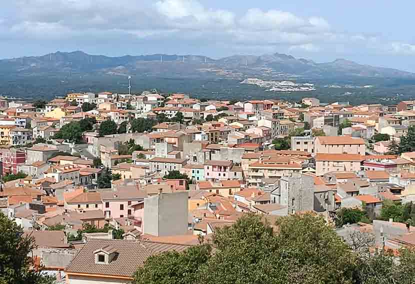 Panorama di Buddusò