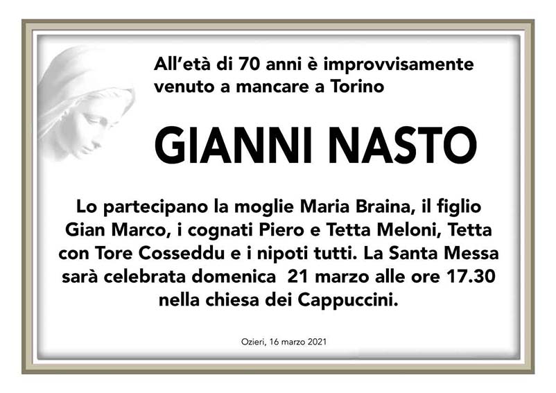 Necro Ozieri 338 Gianni Nasto