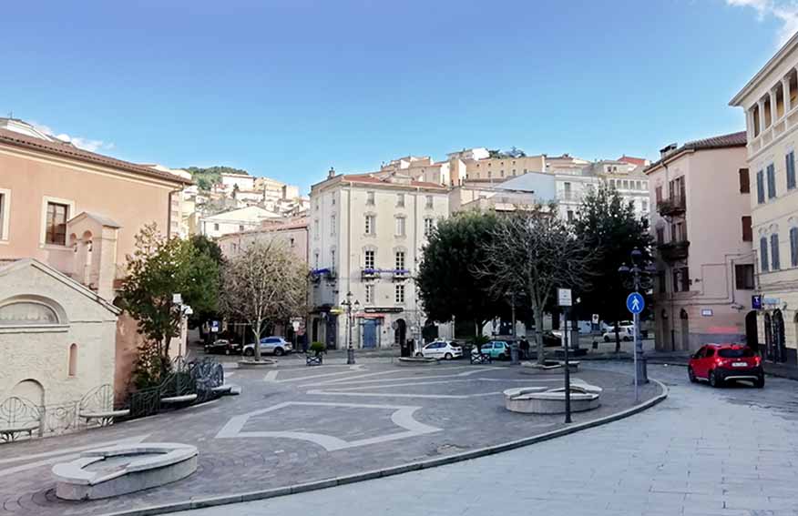 Ozieri piazza Cantareddu