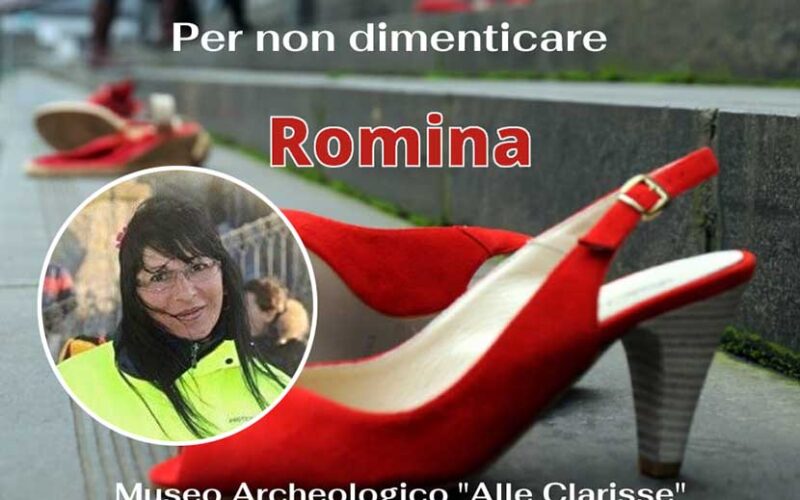 Romina Meloni scarpe rosse