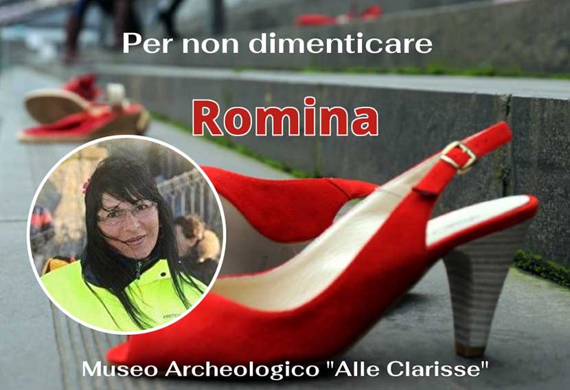 Romina Meloni scarpe rosse