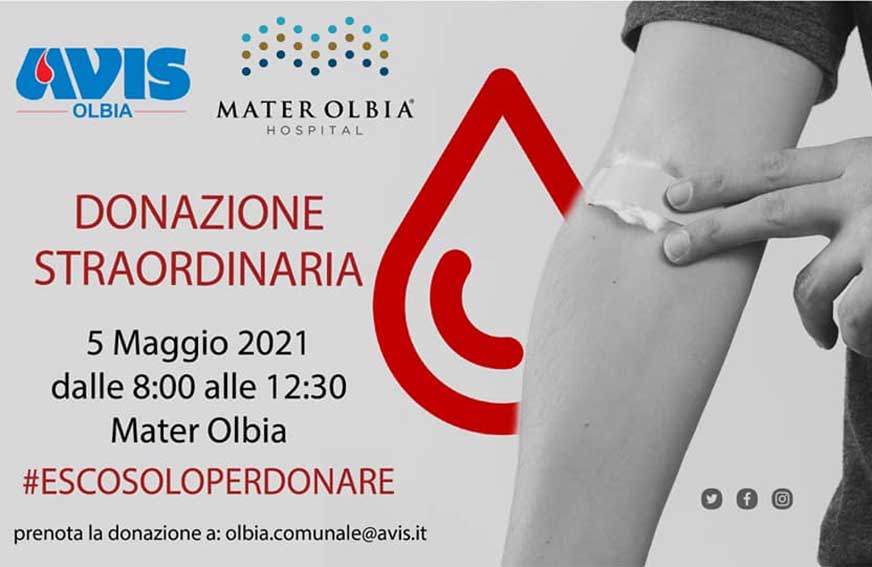 Donazione Sangue Avis Olbia