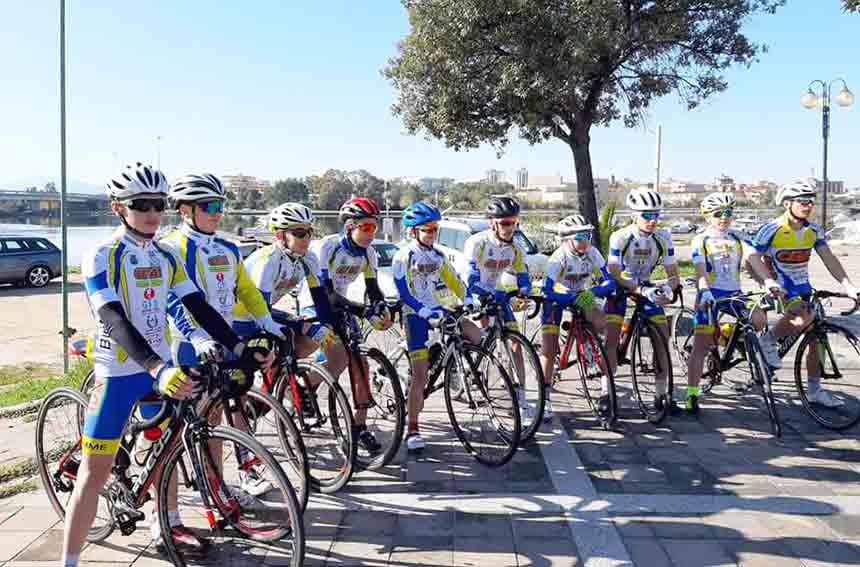 GLI AGONISTI DELLA SOCIETA CICLISTICA ZIERESE