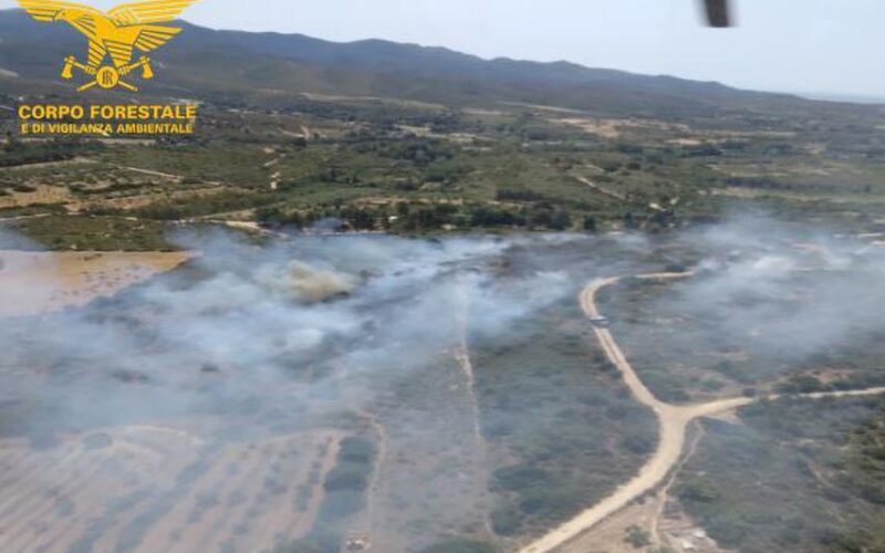 Incendio a Maracalagonis