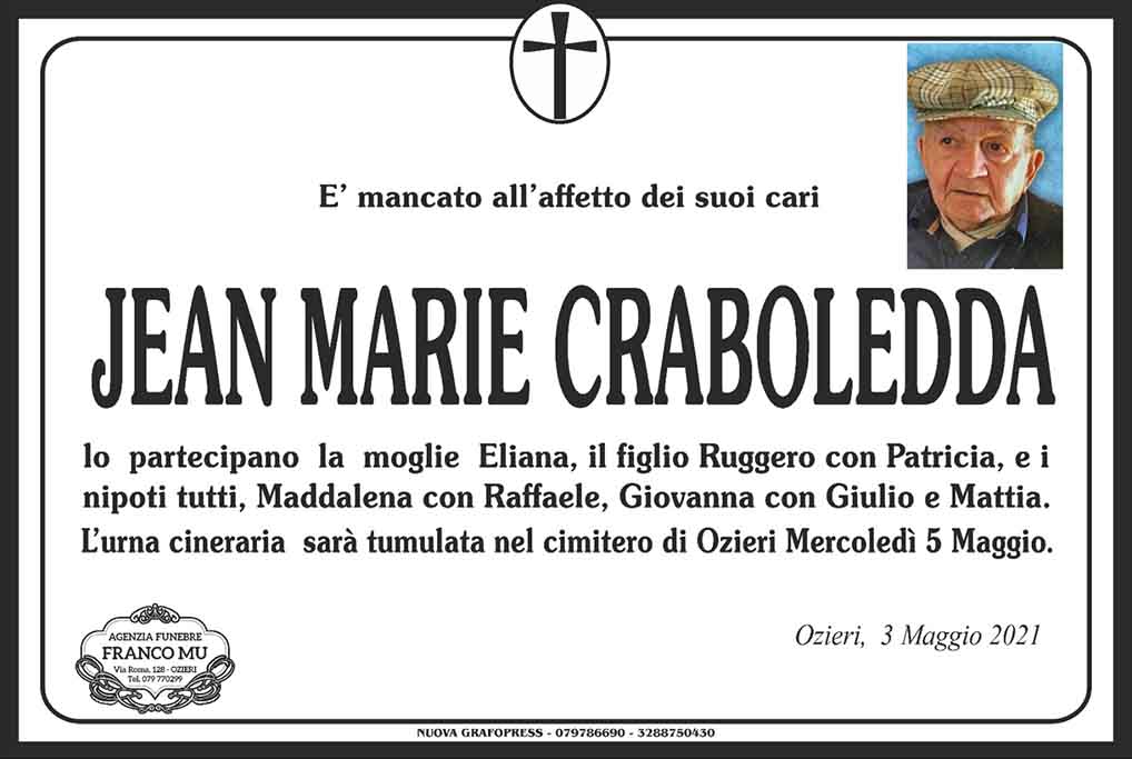 Necro Ozieri 304 Jean Marie Craboledda