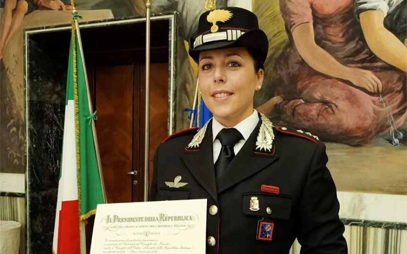 Capitano dei Carabinieri Tamara Nicolai