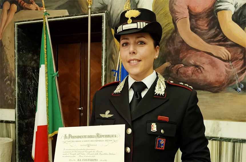 Capitano dei Carabinieri Tamara Nicolai