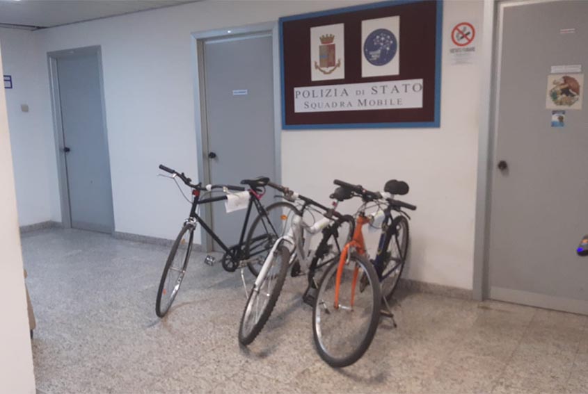 Biciclette rubate a Oristano 2