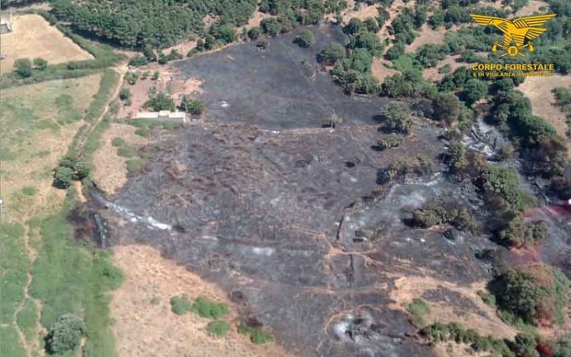 Incendio Seneghe