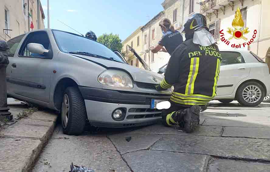 Incidente a Sassari Corso trinità