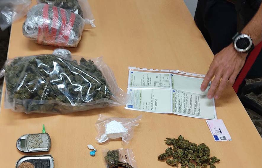 35enne di Sorso arrestato dai Carabinieri di Porto Torres per detenzione e spaccio di droga 1 Porto Torres droga 35enne Sorso