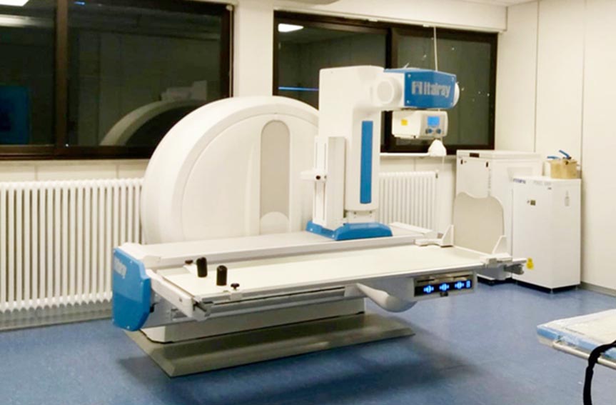 Telecomandato di diagnostica radiologica