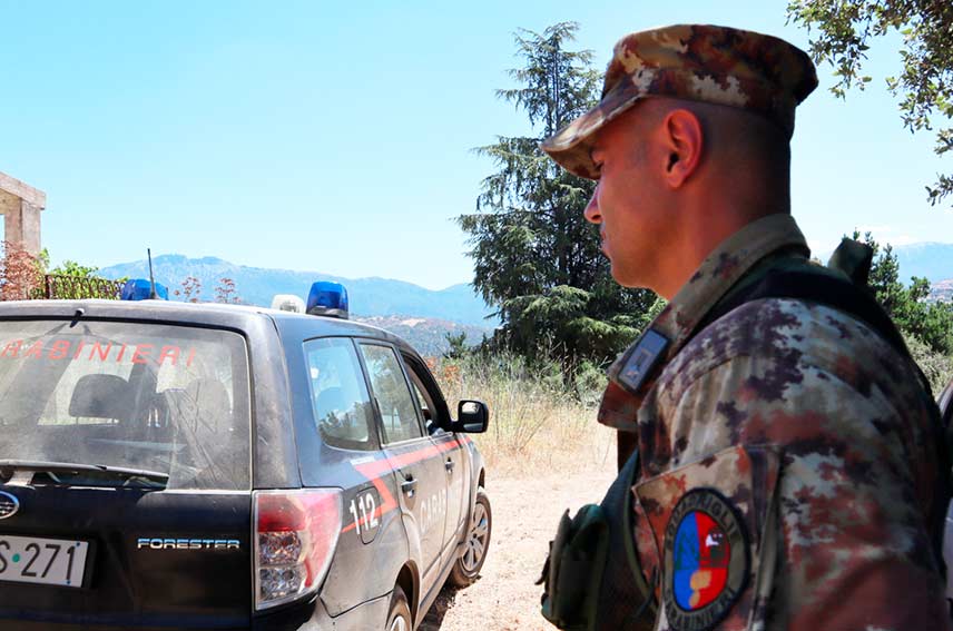 Carabinieri disperso Desulo