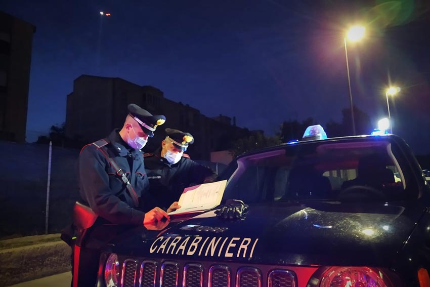 Carabinieri notte