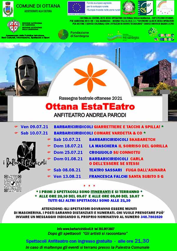 EstaTeatro locandina Ottana