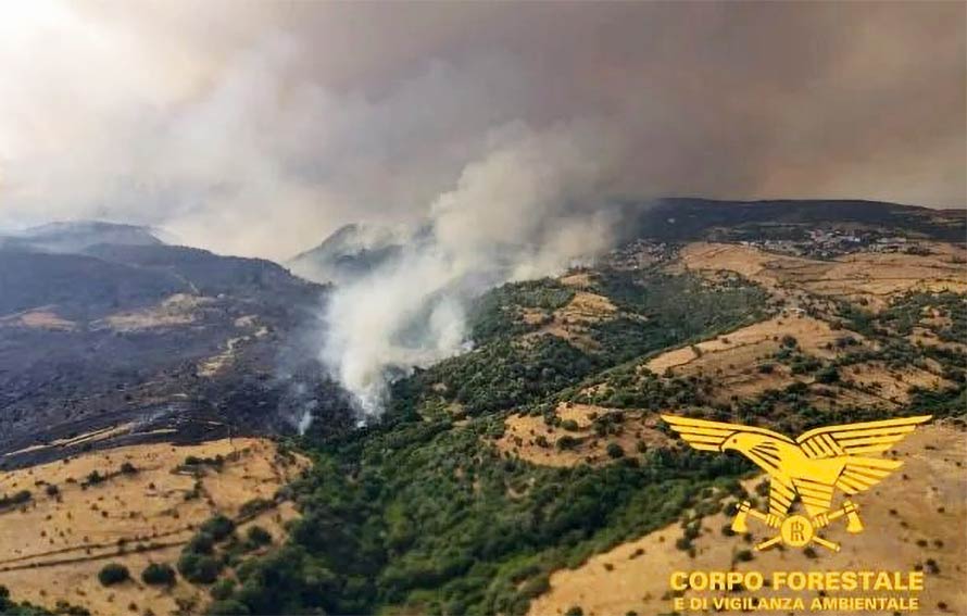 Incendi Sardegna 2