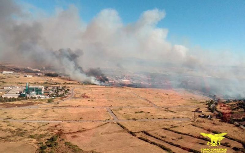 Incendio Macomer