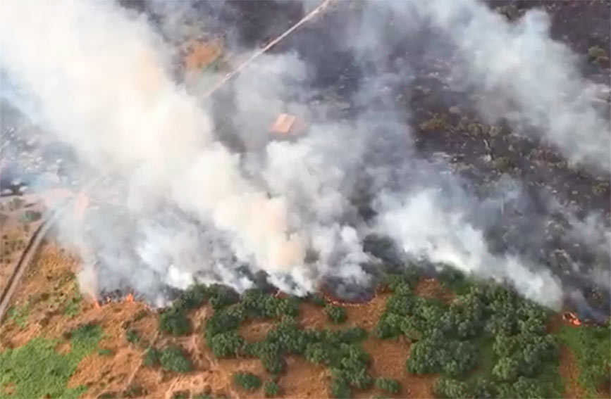 Incendio Oristanese Cuglieri