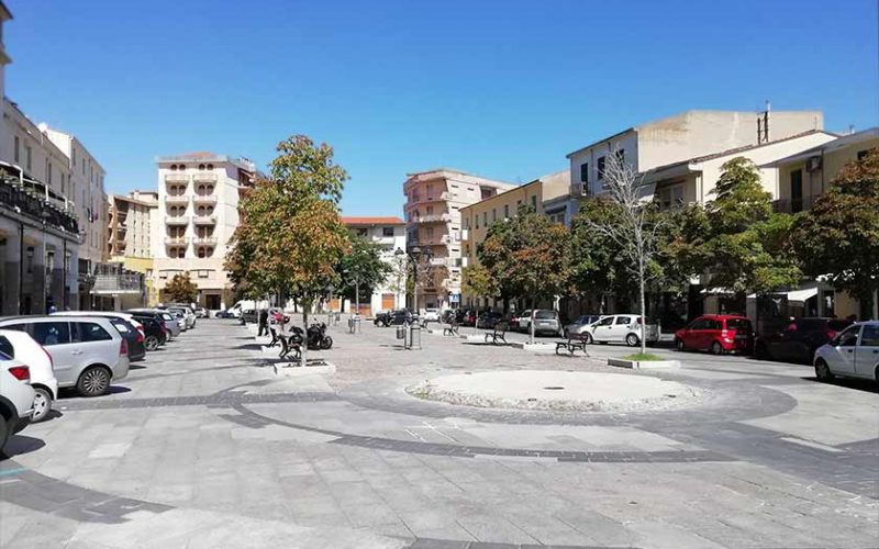 Ozieri piazza Garibaldi