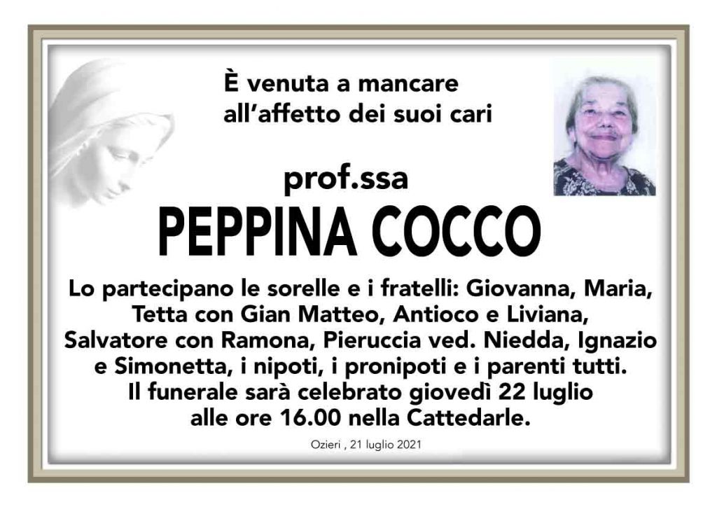 Necro Ozieri 281 Peppina Cocco