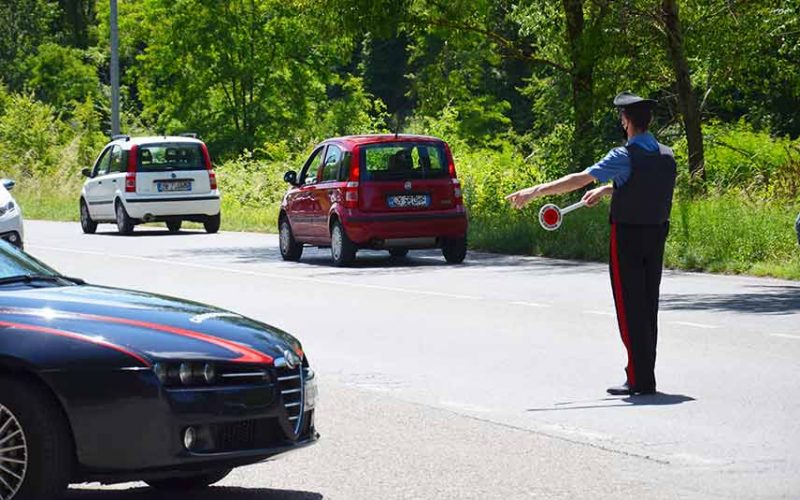 Carabinieri a Carbonia