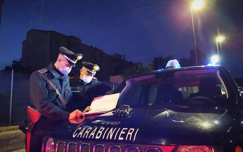 Controllo Carabinieri notte