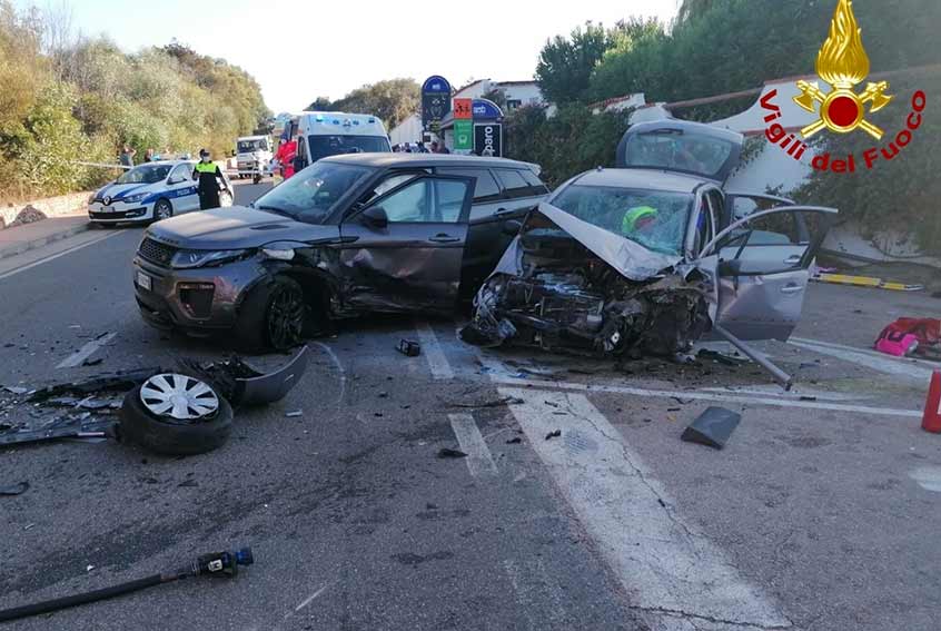 Incidente a Cala Bitta direzione Baja Sardinia