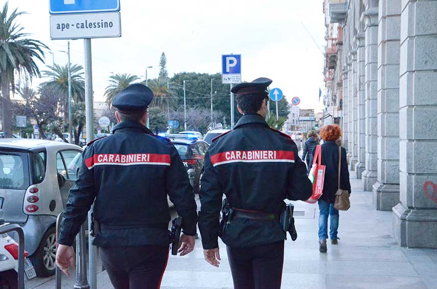 Carabinieri Cagliari citta