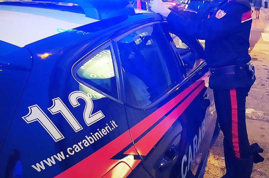 Carabinieri denuncia