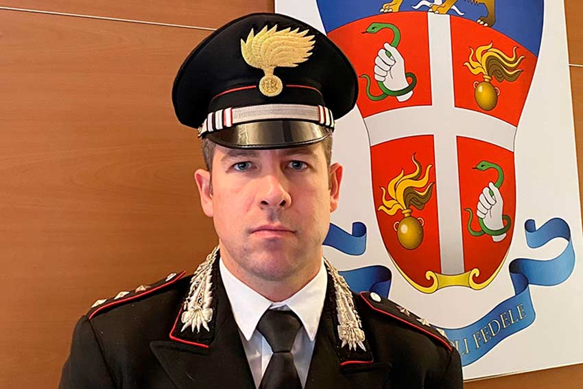 Fabrizio Ricciardi Compagnia Carabinieri di Bitti