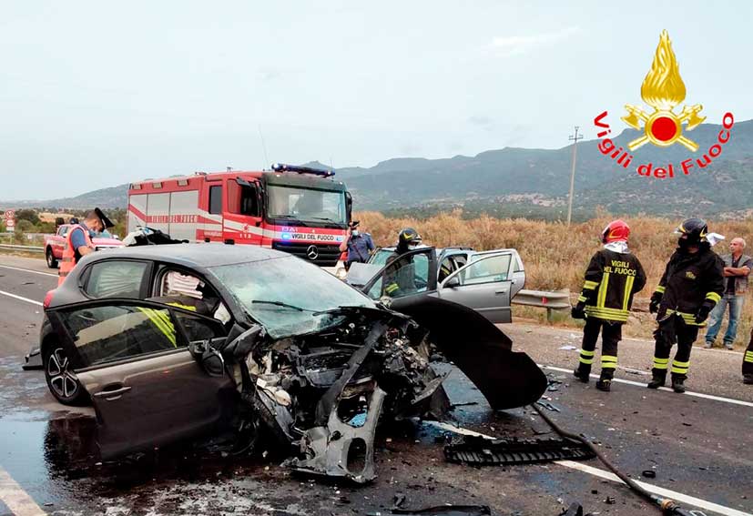 Incidente bivio per Bolotana