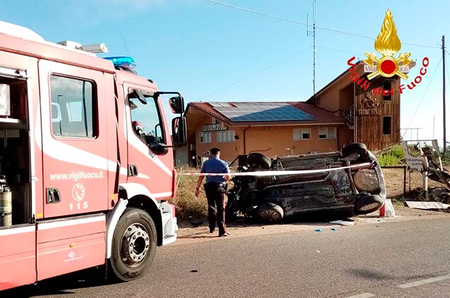 Incidente circonvallazione Lanusei