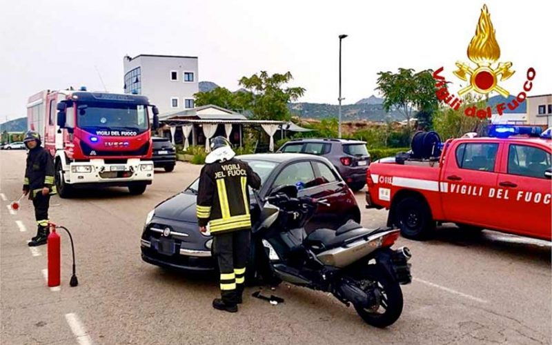 Incidente a Olbia zona industriale