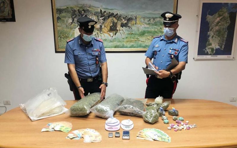 Olbia Marijuana e cocaina a Poltu Quadu