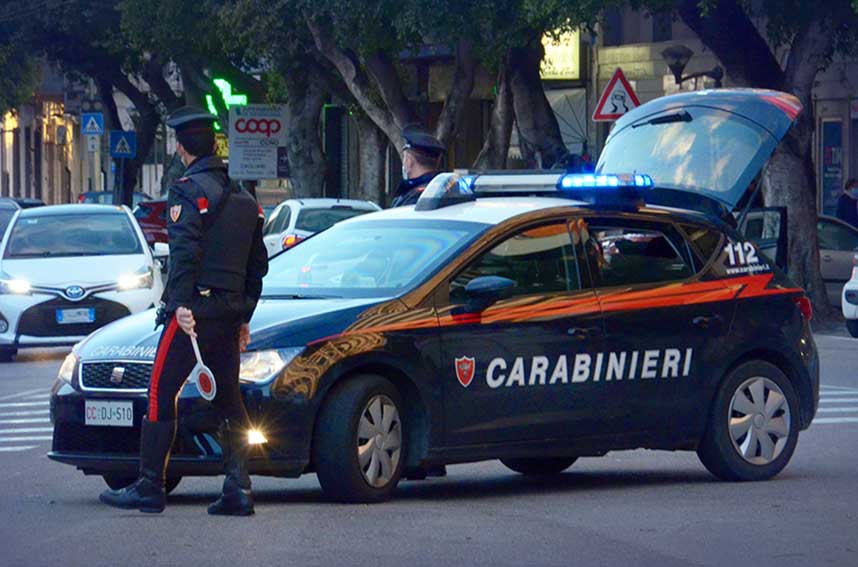 Carabinieri posto di blocco 2