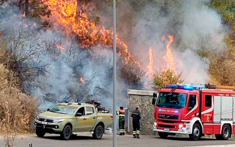 Incendio Asilo nido Ozieri