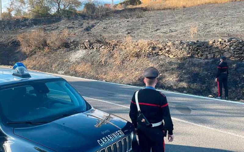 Incendio Ozieri arrestato piromane