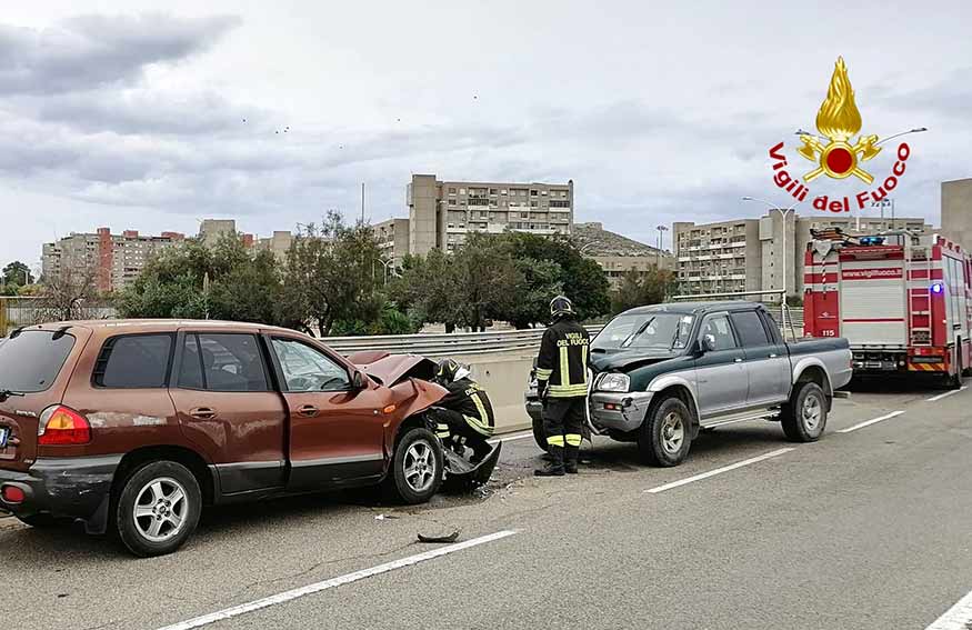 Incidente Cagliari Viale Ferrara