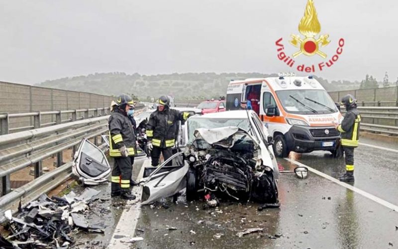 Incidente Castiadas 125 Orientale sarda